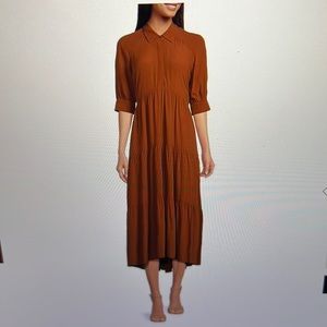 A Loves A tiered midi dress. NWT